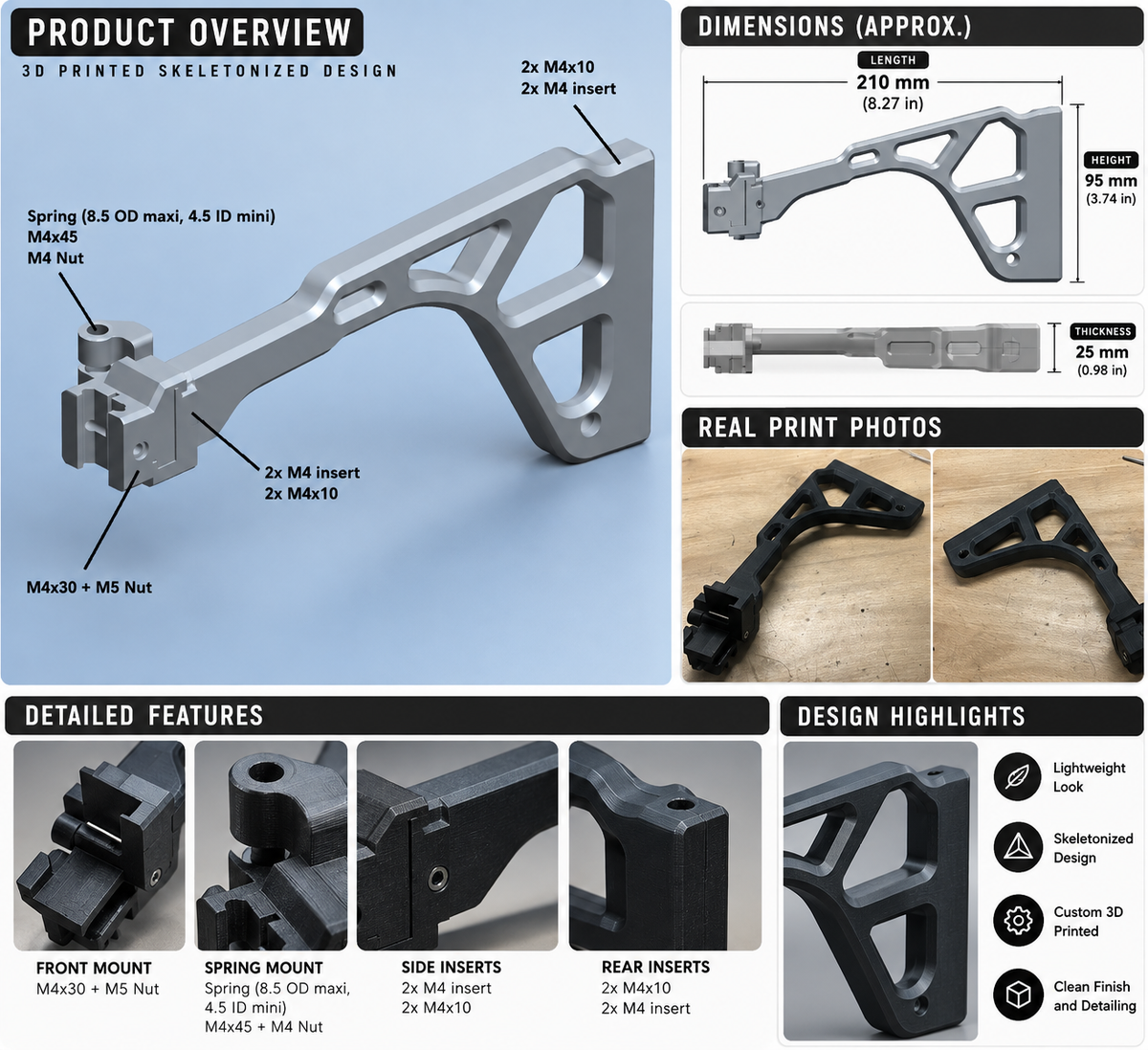 Folding stock